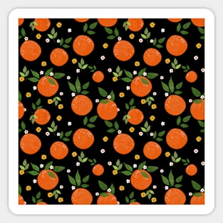 Bed of oranges Sticker